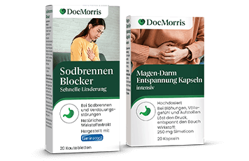 DocMorris Sodbrennen Blocker, DocMorris Magen-Darm Entspannung intensiv