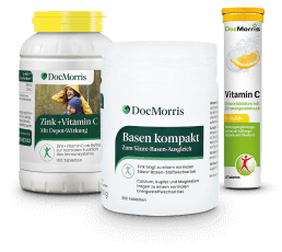 DocMorris Zink + Vitamin C, DocMorris Basen kompakt, DocMorris Vitamin C Brausetabletten 20er