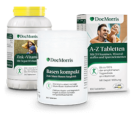 DocMorris Zink + Vitamin C, DocMorris Basen kompakt, DocMorris Vitamin C Brausetabletten 20er