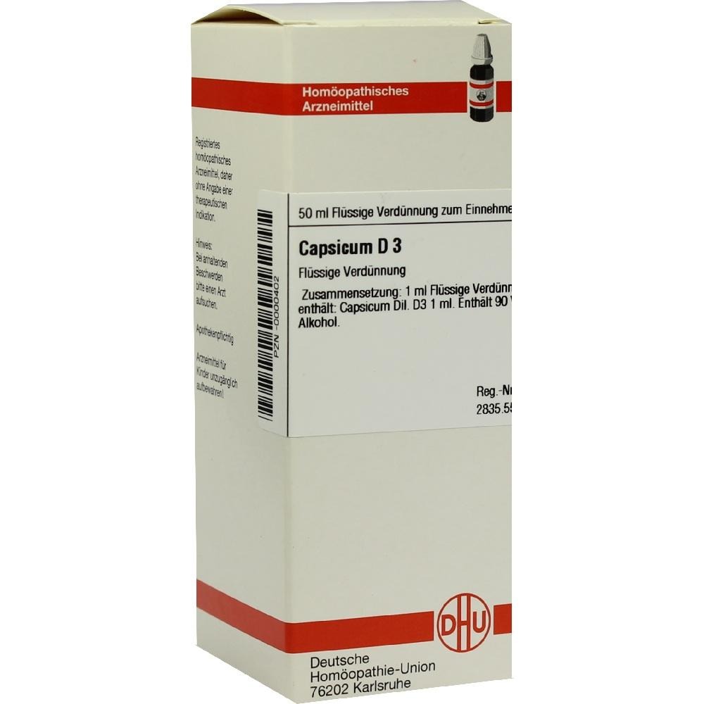 Capsicum D 3, 50 ml