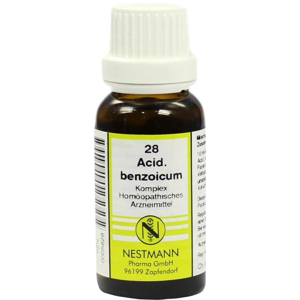 Acidum Benzoicum Komplex Nr.28 Dilution, 20 ml