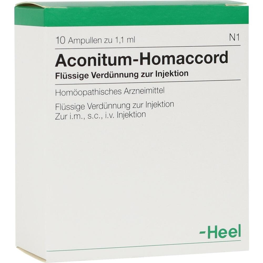 Aconitum Homaccord Ampullen, 10 St.