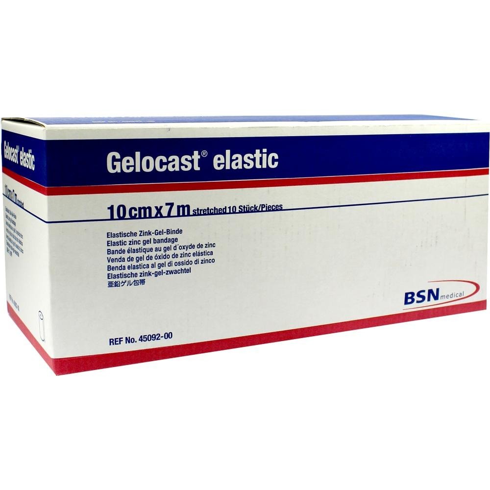 Gelocast Elastic Zink-gel-binde 10 cmx7, 10 St.