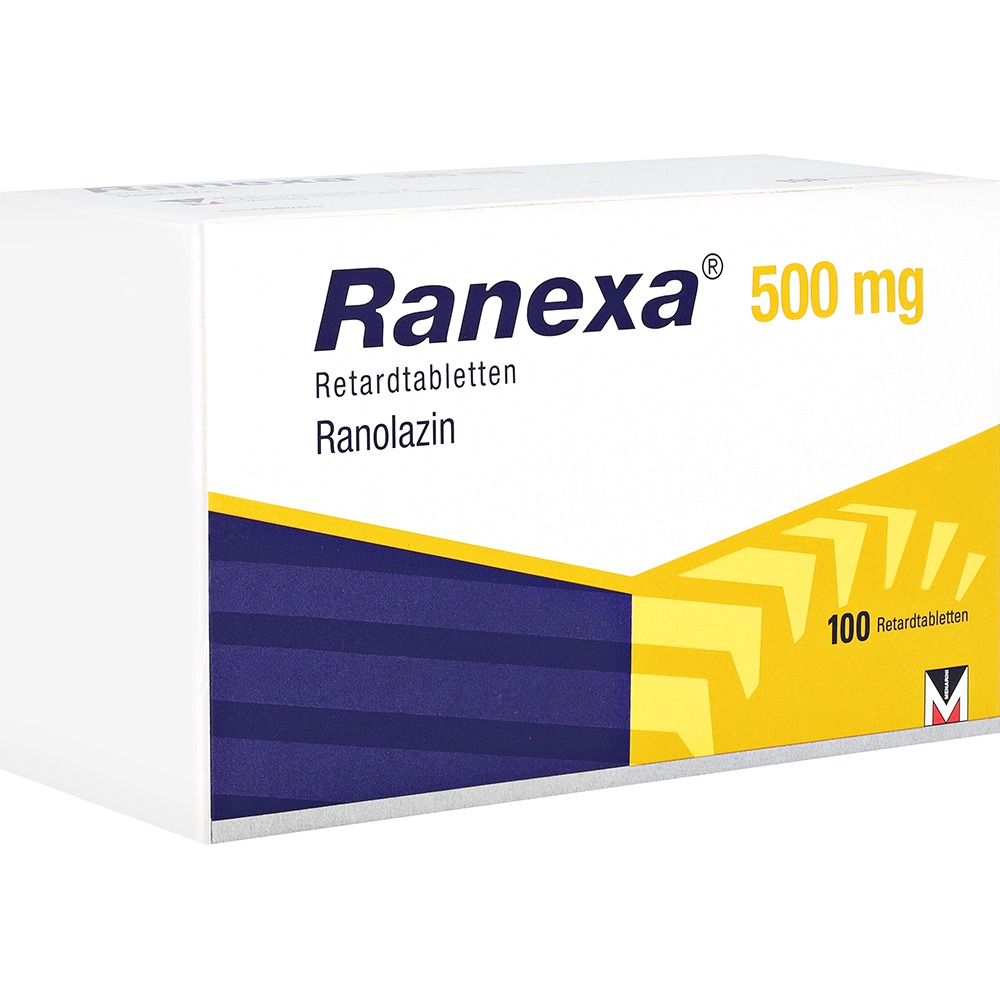 Ranexa 500 mg Retardtabletten, 100 St.
