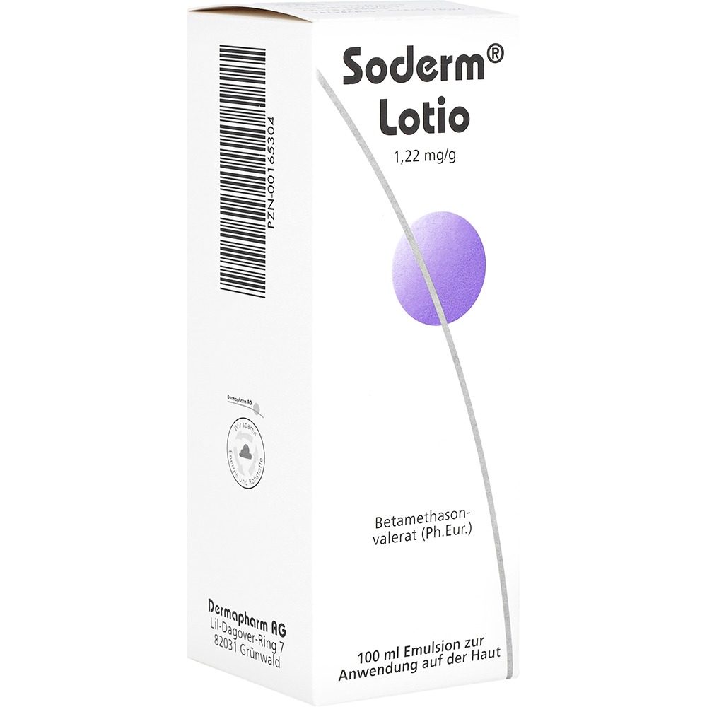 Soderm Lotio 1,22 mg/g, 100 ml