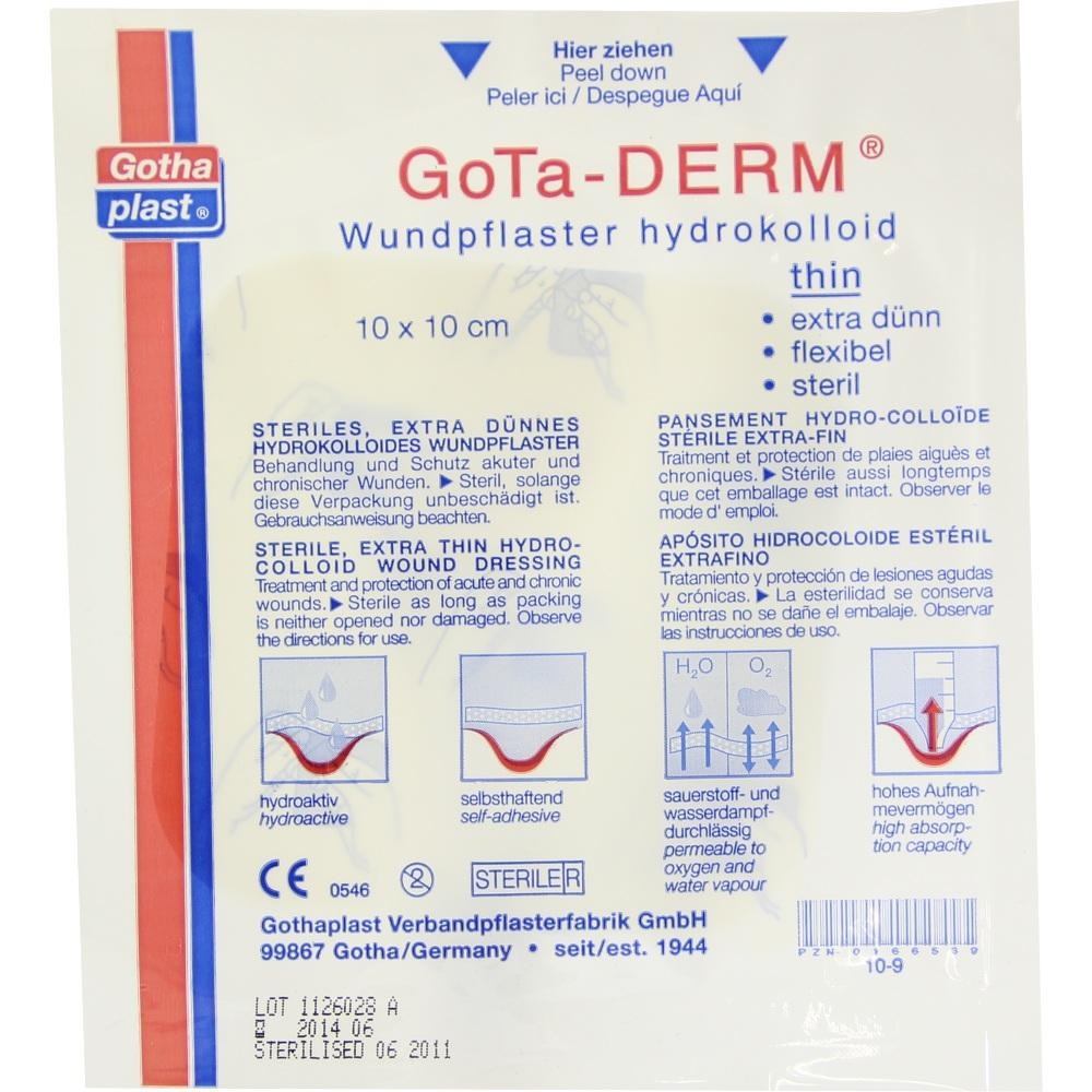 Gota-derm thin Hydrokoll.wundpfl.steril, 1 St.