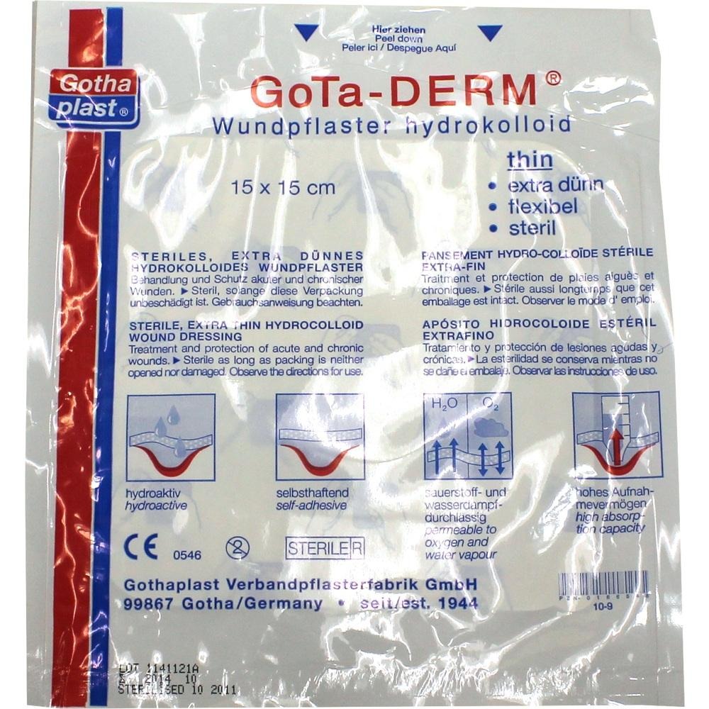 Gota-derm thin Hydrokoll.wundpfl.steril, 1 St.