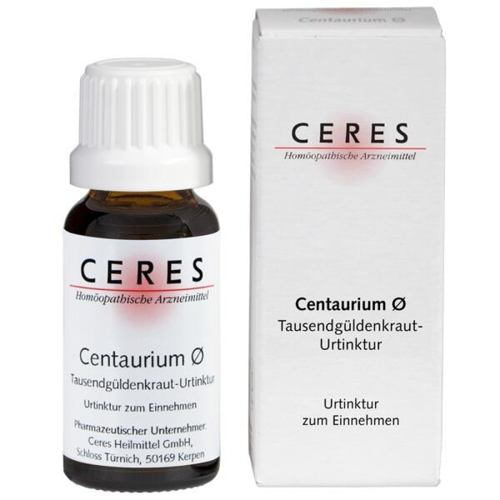 Ceres Centaurium Urtinktur, 20 ml