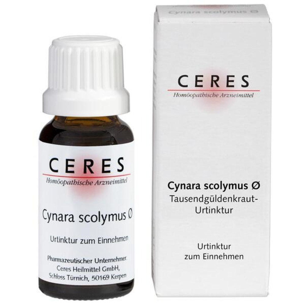 Ceres Cynara Scolymus Urtinktur, 20 ml