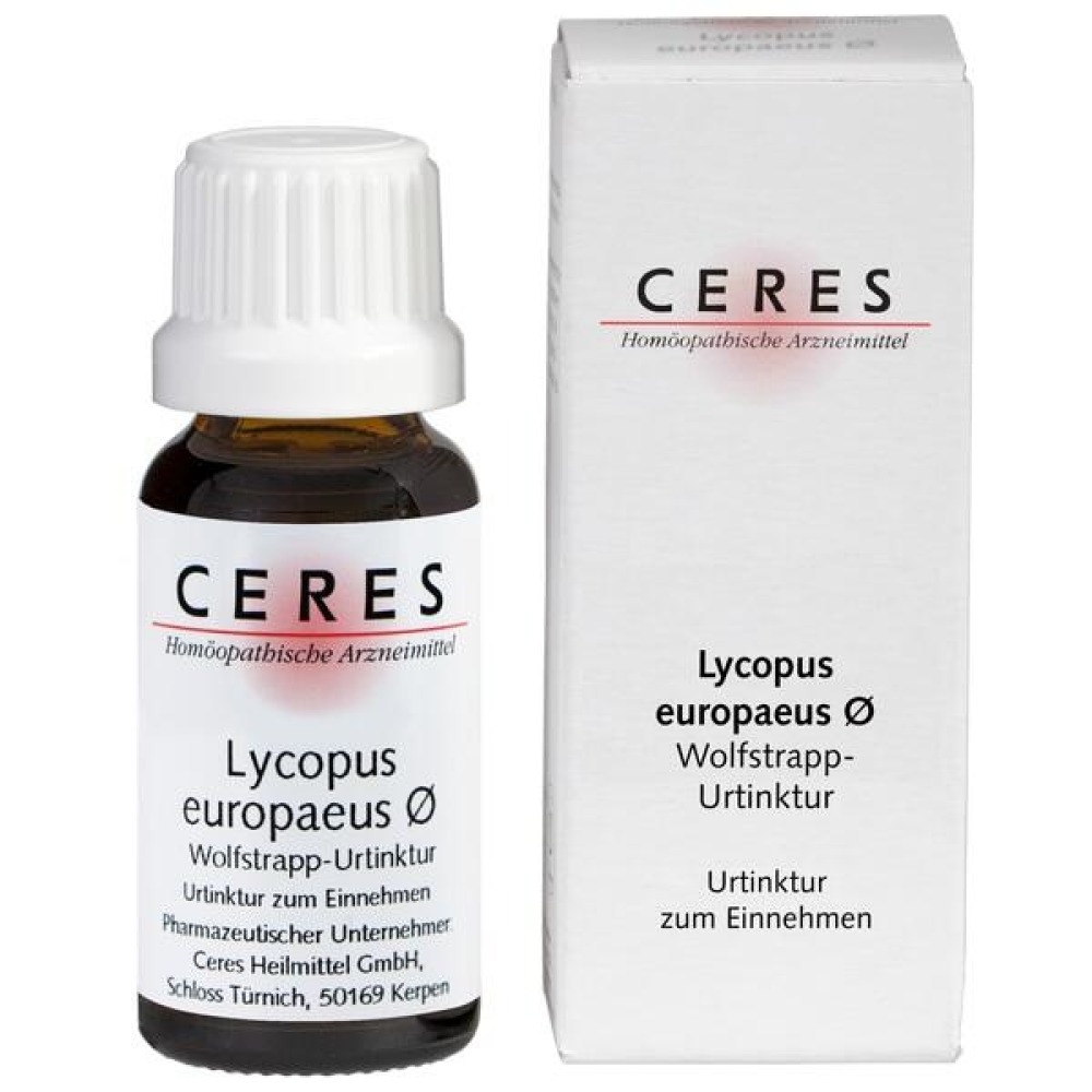 Ceres Lycopus Europaeus Urtinktur, 20 ml