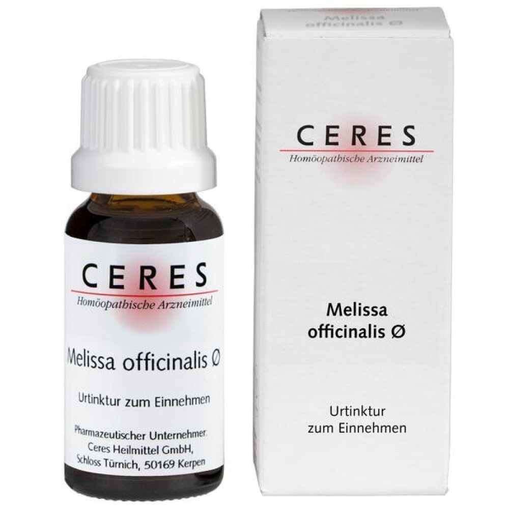 Ceres Melissa Officinalis Urtinktur, 20 ml