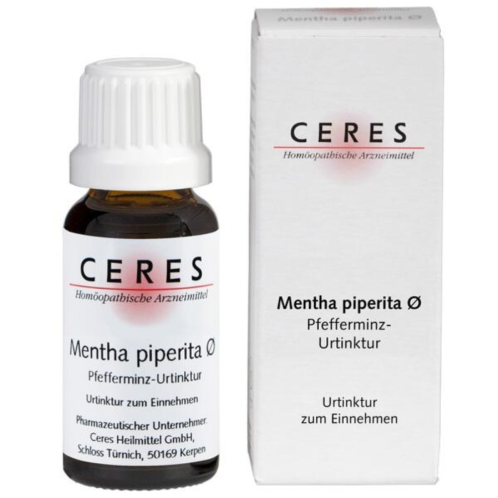 Ceres Mentha Piperita Urtinktur, 20 ml