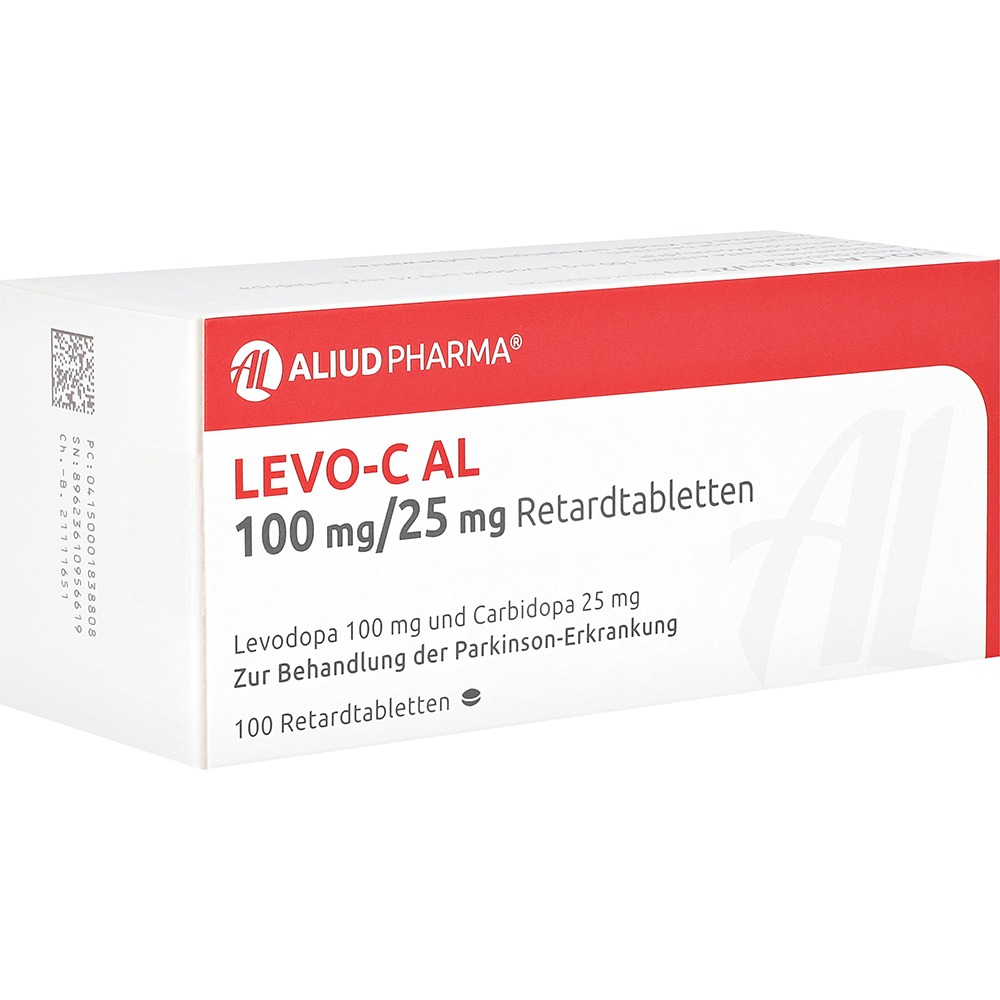 Levo-c AL 100 mg/25 mg Retardtabletten, 100 St.