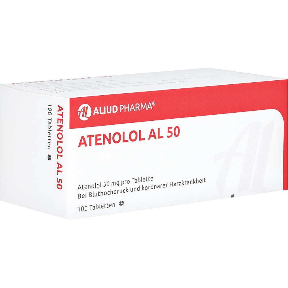 Atenolol AL 50 Tabletten, 100 St.