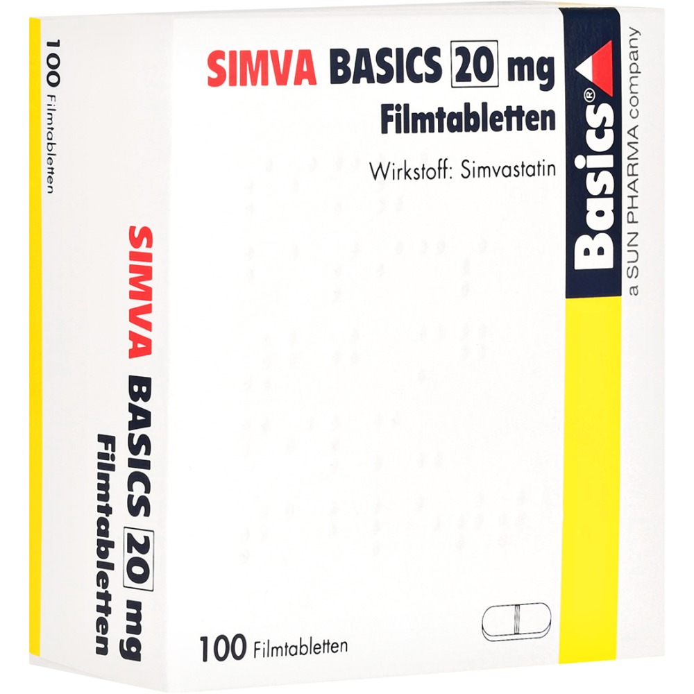 Simva Basics 20 mg Filmtabletten, 100 St.