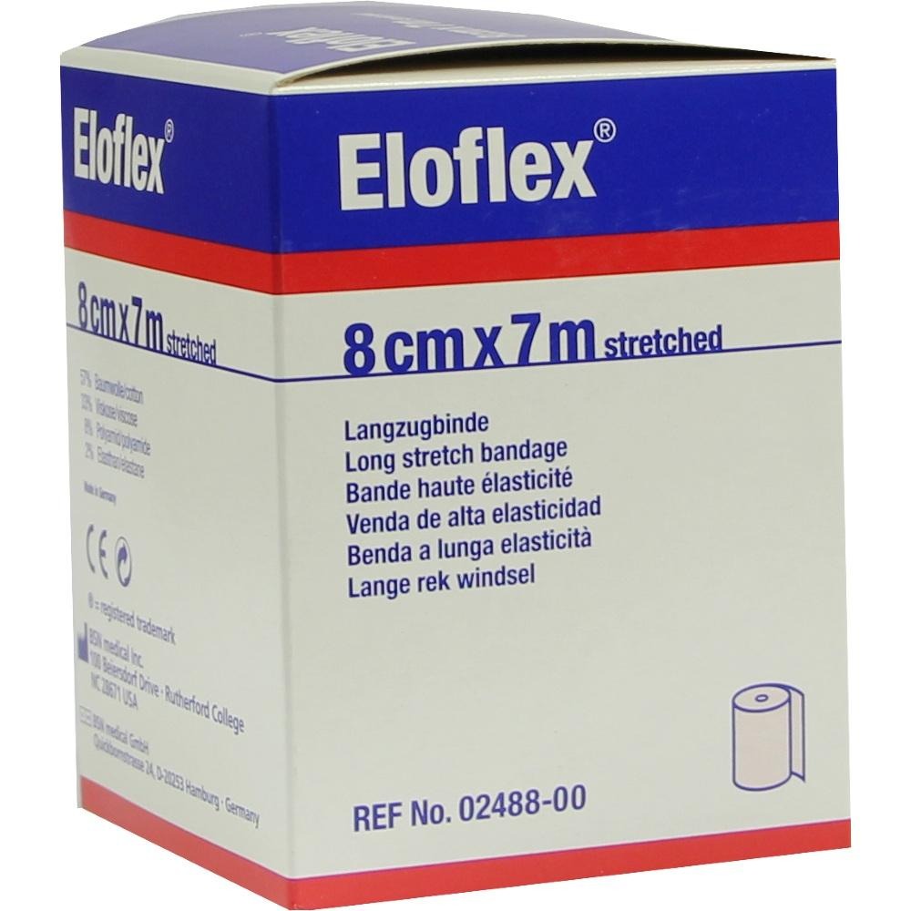 Eloflex Kompressionsbinde 8 cm x 7 m, 1 St.
