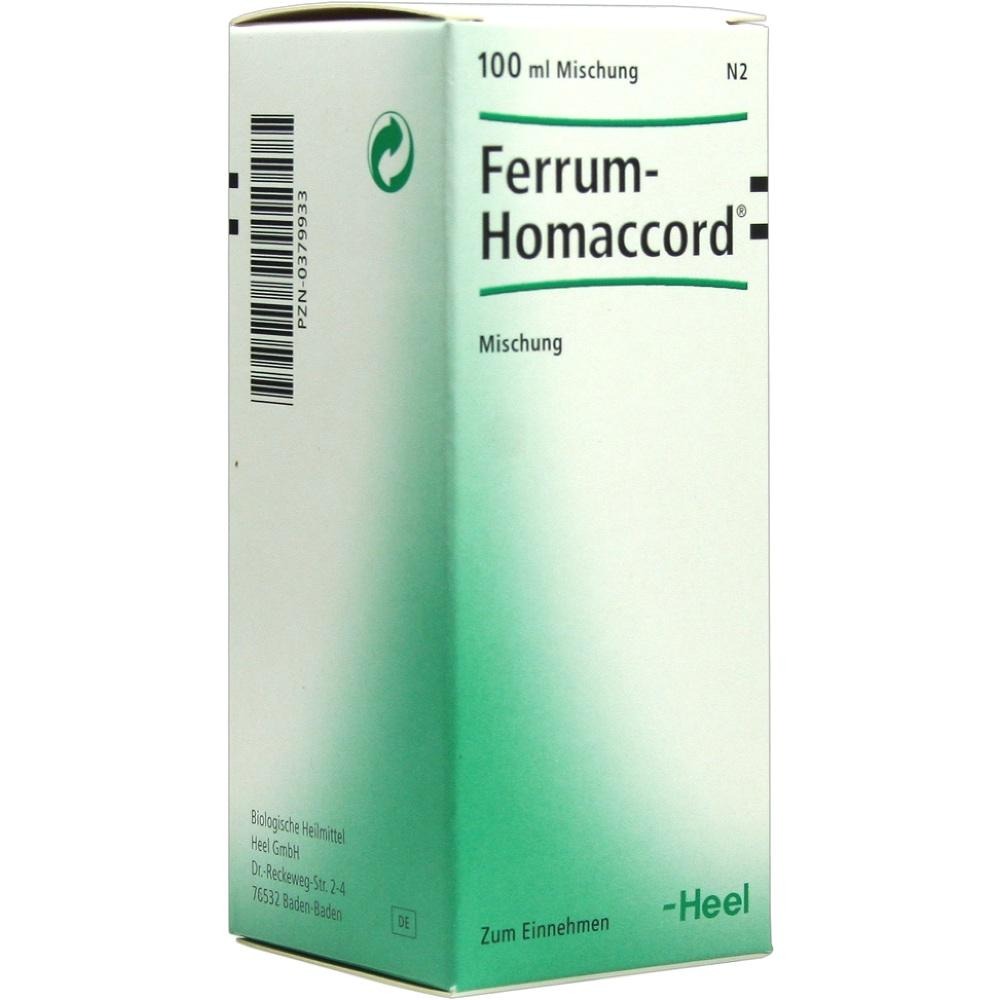 Ferrum Homaccord Tropfen, 100 ml