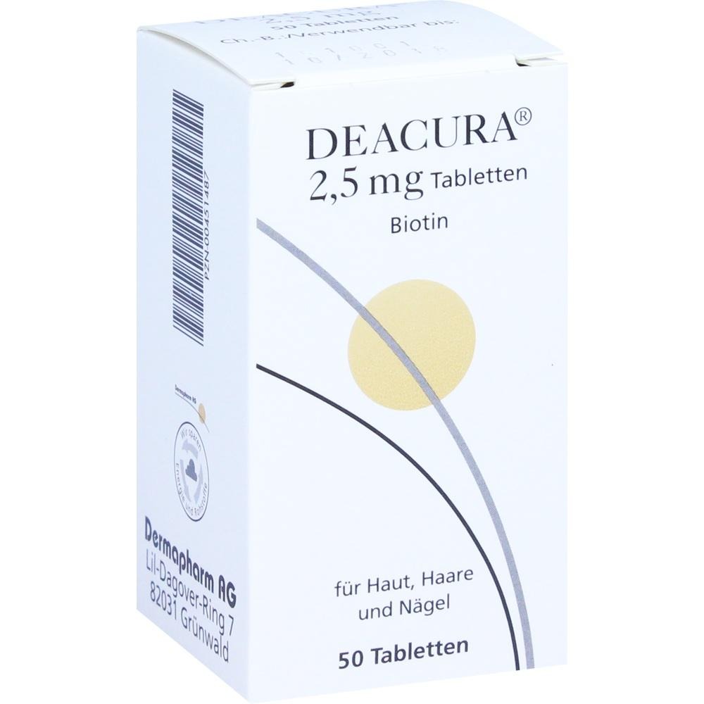 Deacura 2,5 mg Tabletten, 50 St.