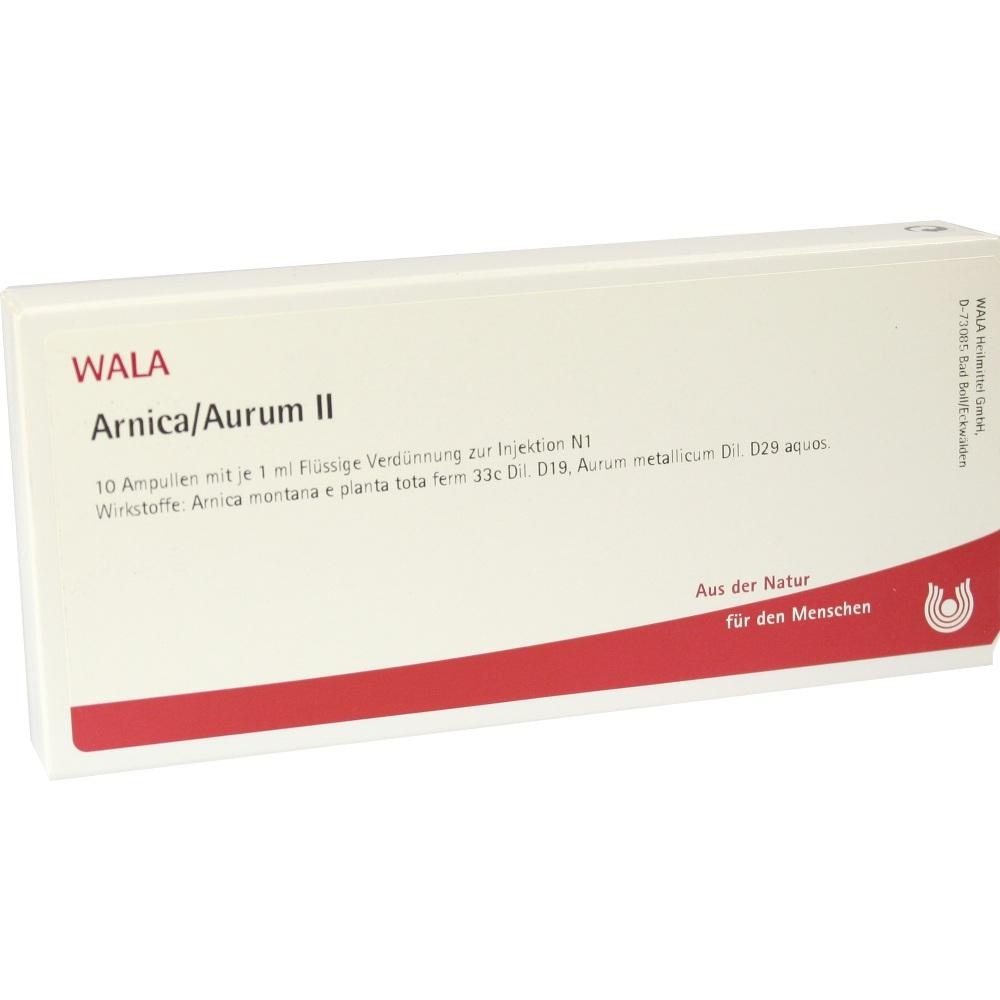 Arnica/aurum II Ampullen, 10 x 1 ml