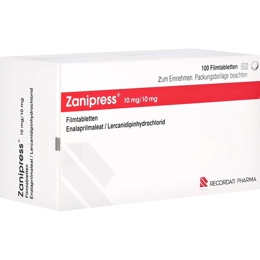 Zanipress 10 Mg/10 mg Filmtabletten, 100 St.