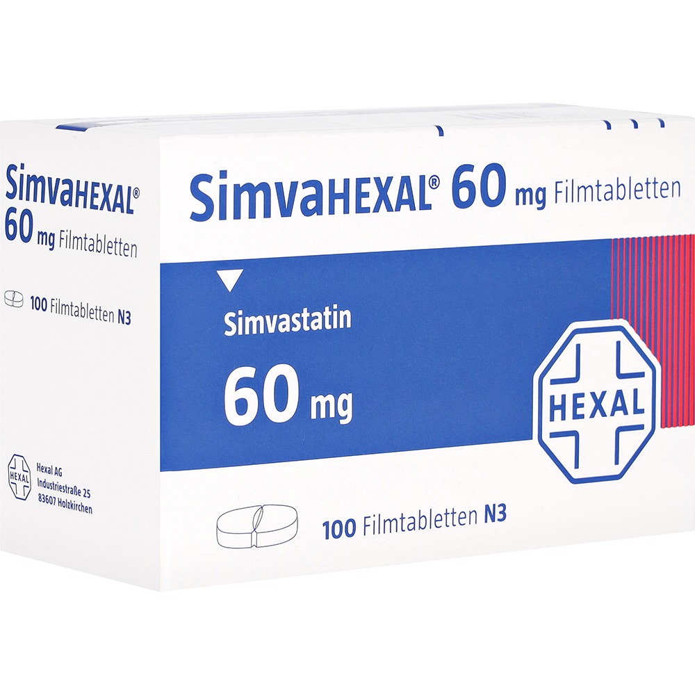 Simvahexal 60 mg Filmtabletten, 100 St.