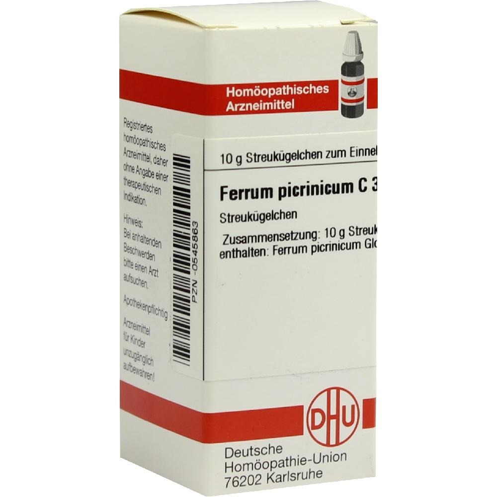 Ferrum Picrinicum C 30 Globuli, 10 g
