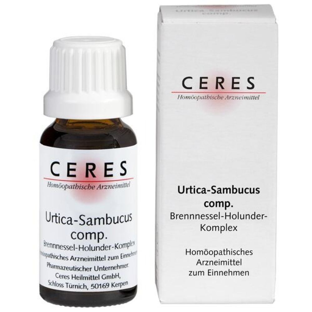 Ceres Urtica Sambucus comp.Tropfen, 20 ml