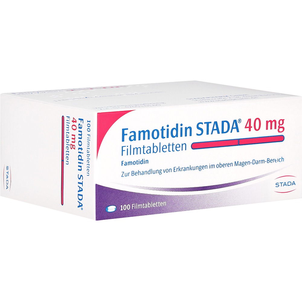 Famotidin Stada 40 mg Filmtabletten, 100 St.