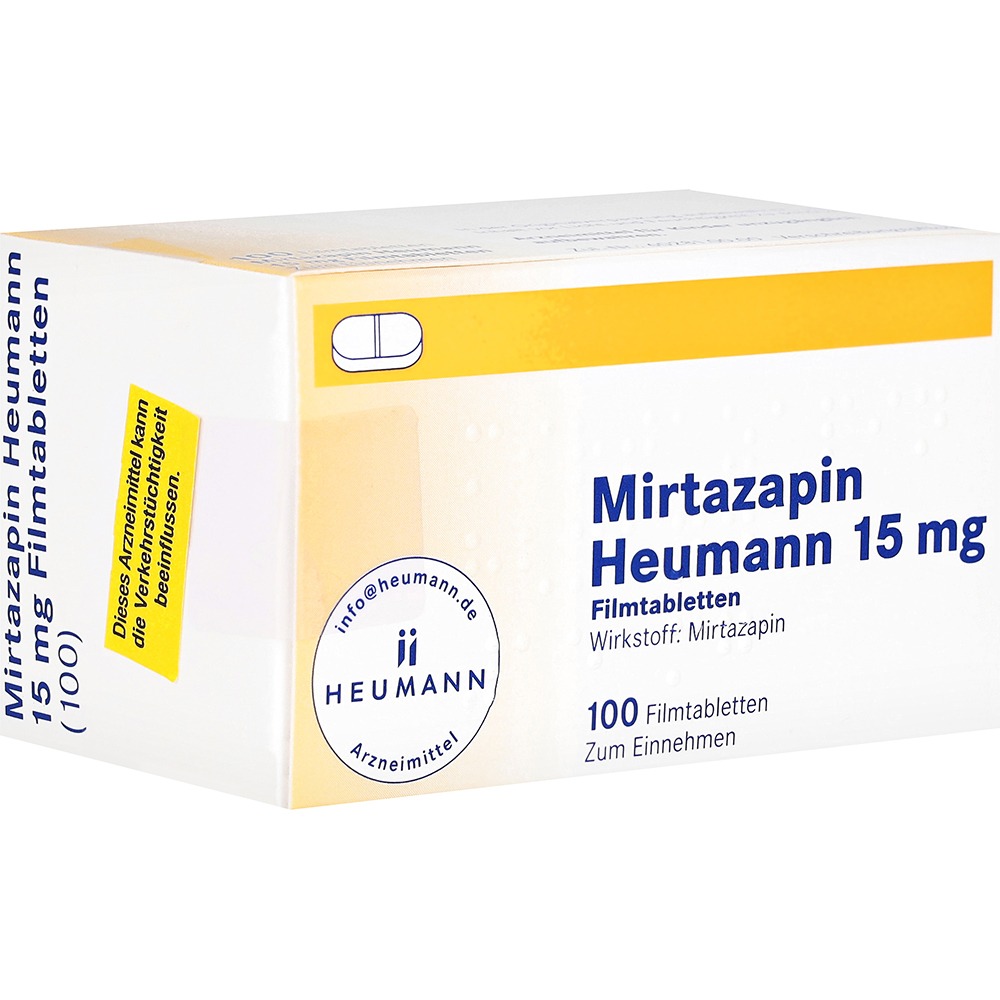 Mirtazapin Heumann 15 mg Filmtabletten, 100 St.