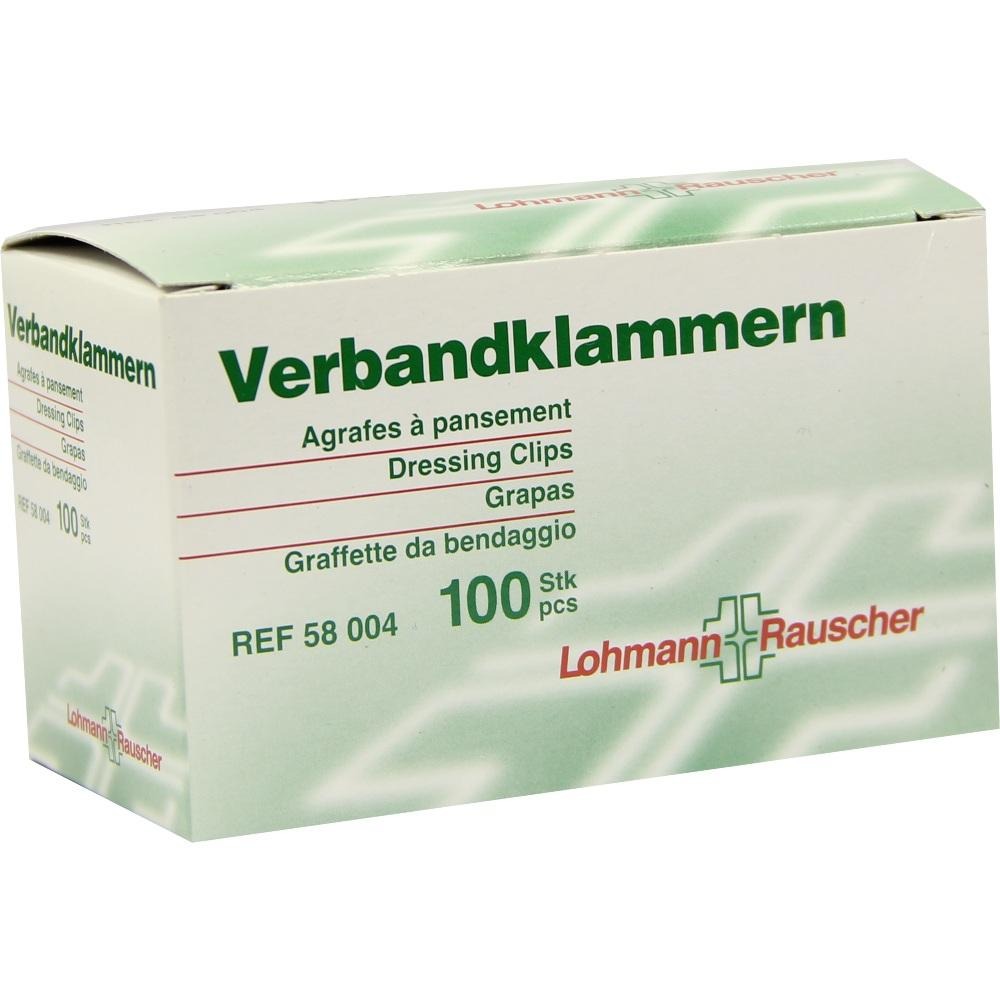 Verbandklammern Lohmann Hautfarben, 100 St.