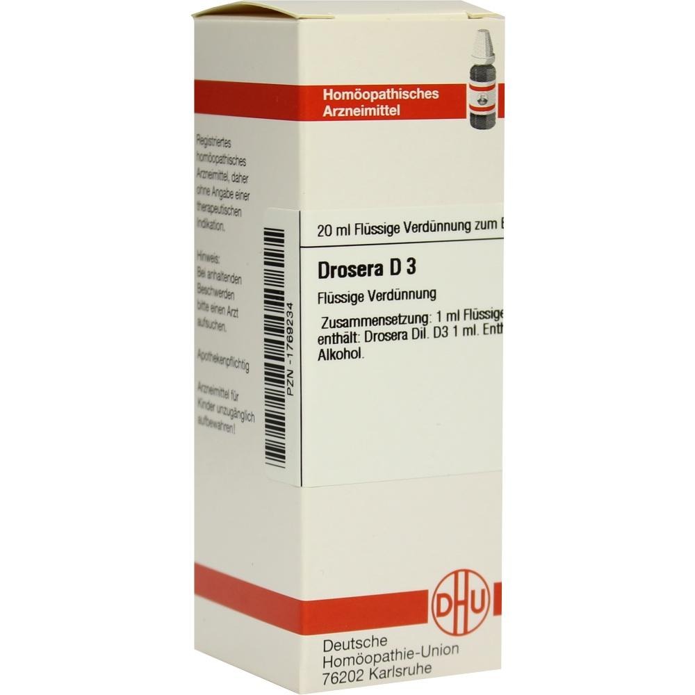 Drosera D 3 Dilution, 20 ml