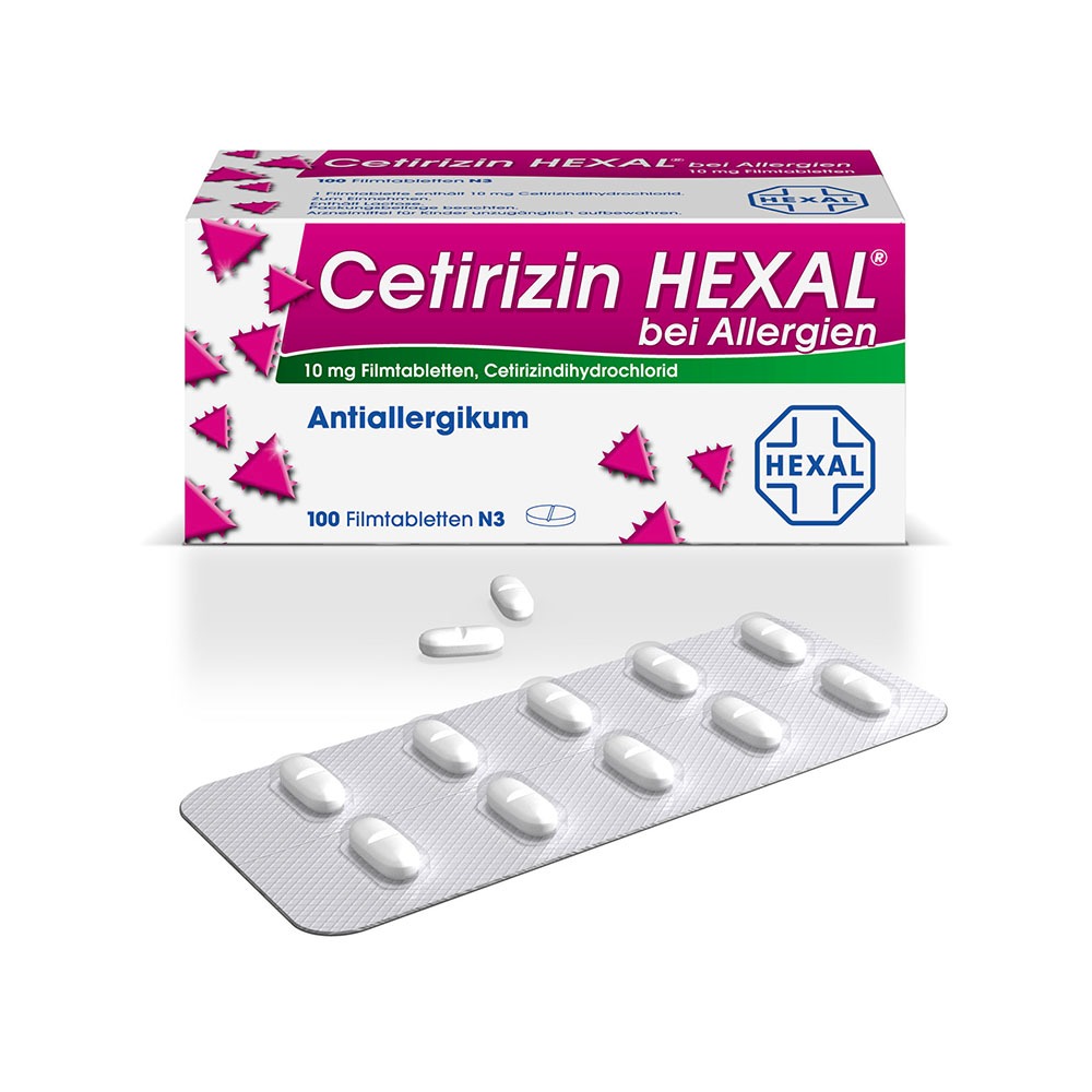 Cetirizin Hexal Bei Allergien 100 St Docmorris