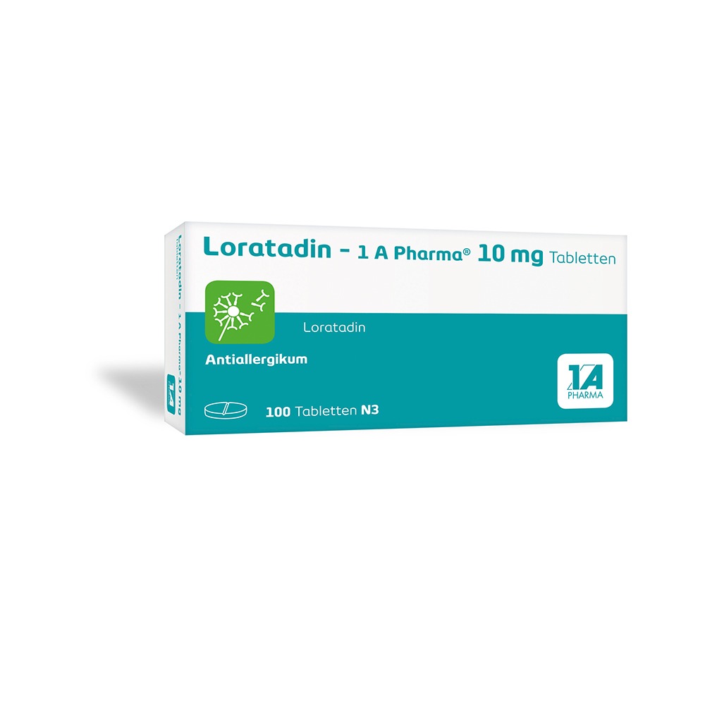Loratadin 1a Pharma Tabletten 100 St Docmorris