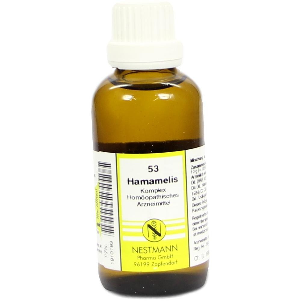 Hamamelis Komplex Nestmann Nr.53 Dilution, 50 ml