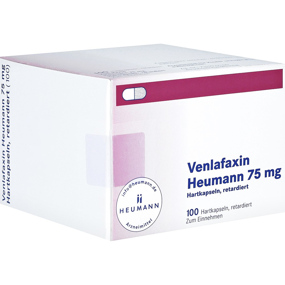 Venlafaxin Heumann 75 mg Hartkapseln ret, 100 St.