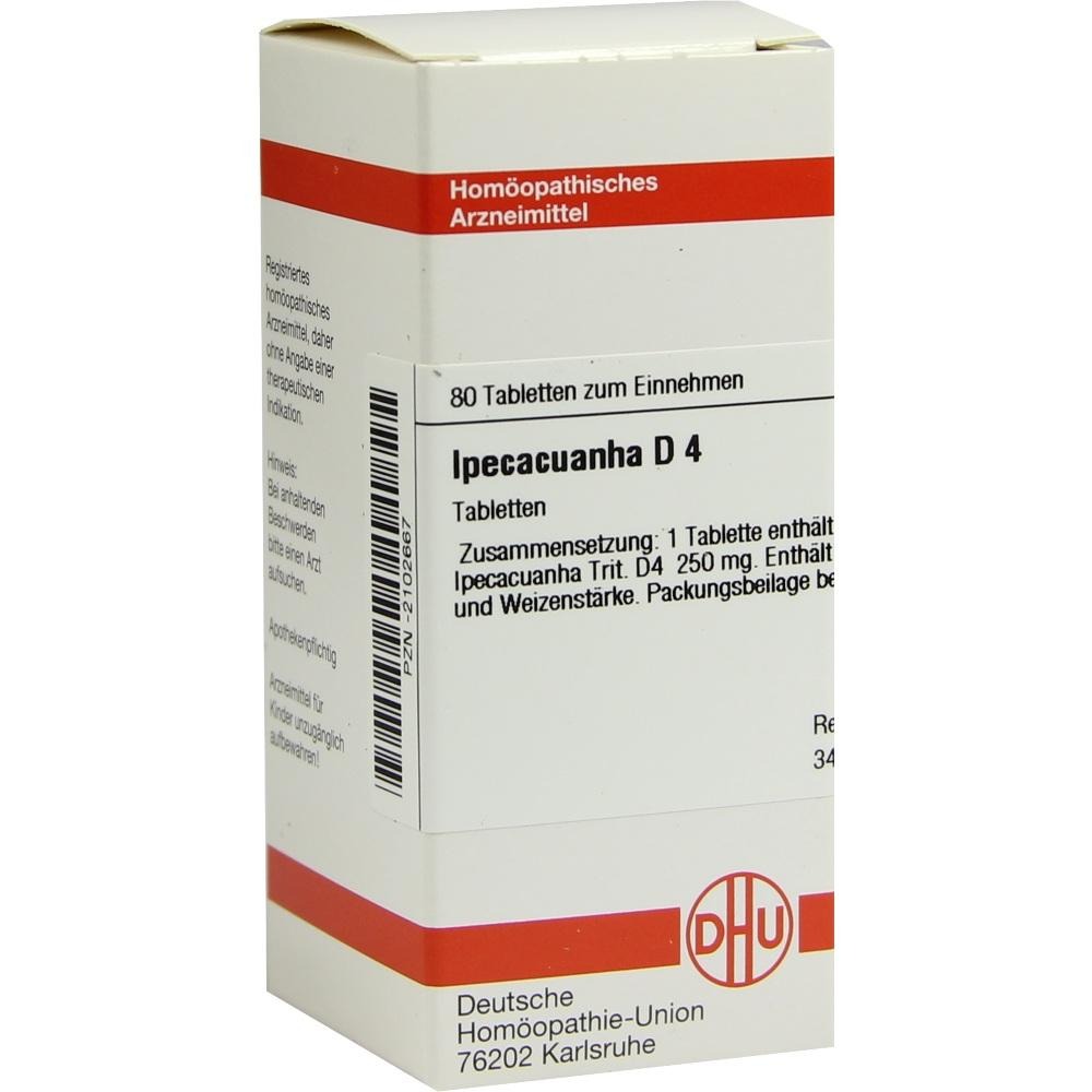 Ipecacuanha D 4 Tabletten, 80 St. - DocMorris