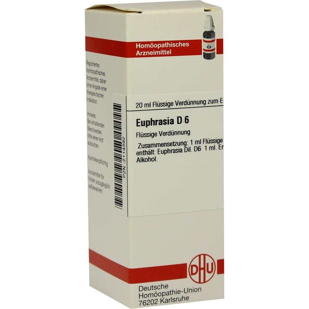 Euphrasia D 6 Dilution, 20 ml