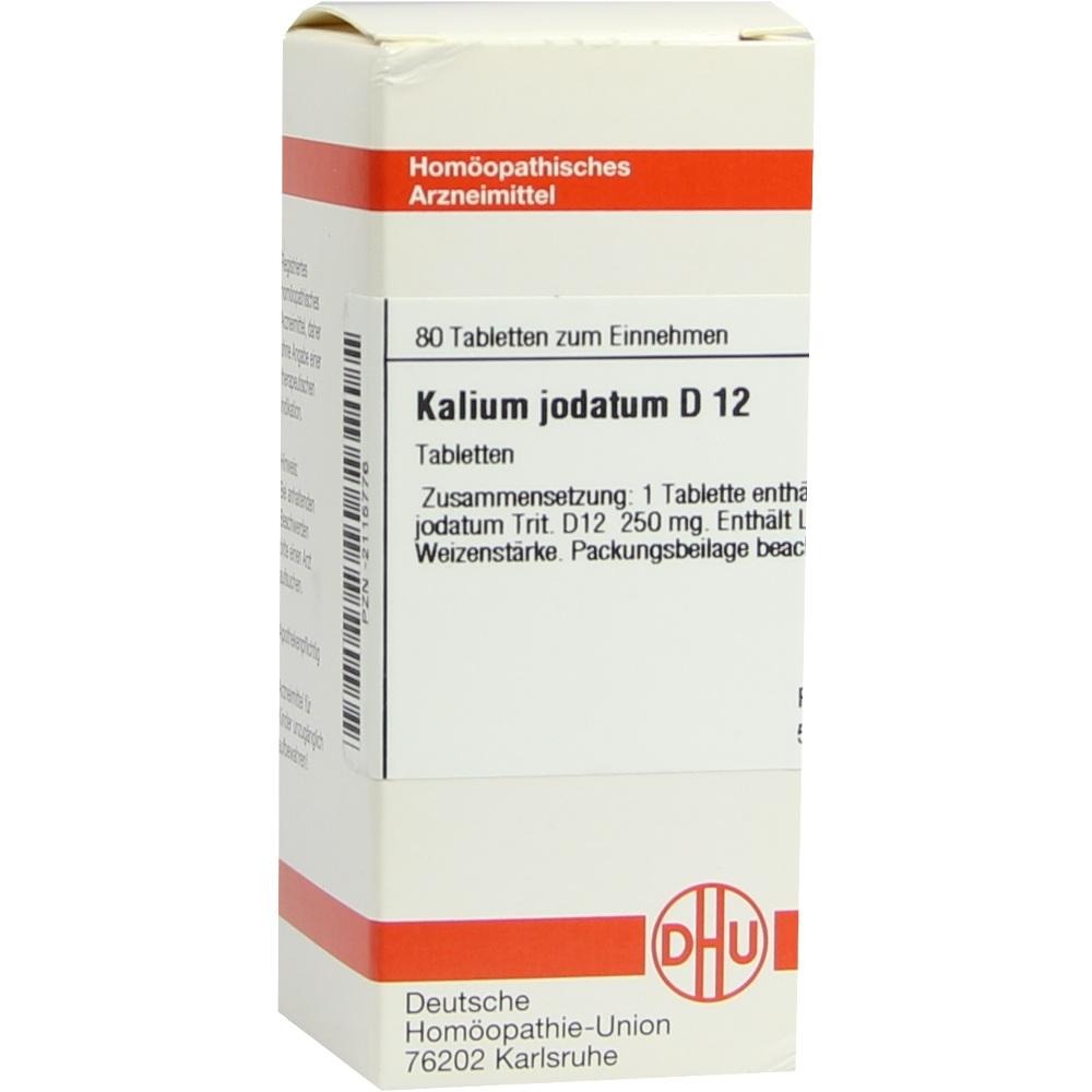 Kalium Jodatum D 12 Tabletten, 80 St.