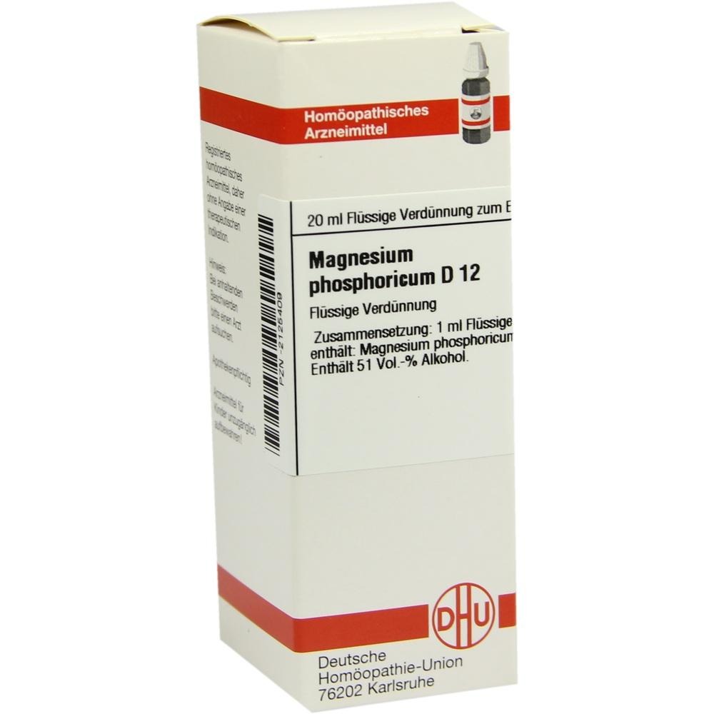 Magnesium Phosphoricum D 12 Dilution, 20 ml
