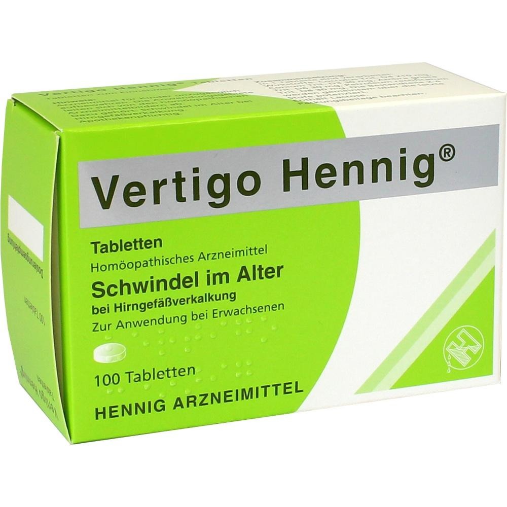Vertigo Hennig Tabletten, 100 St.