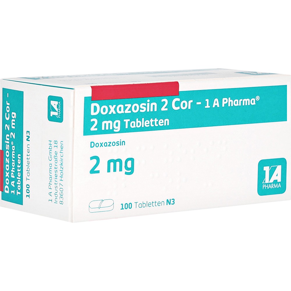 Doxazosin 2 Cor-1a Pharma Tabletten, 100 St.
