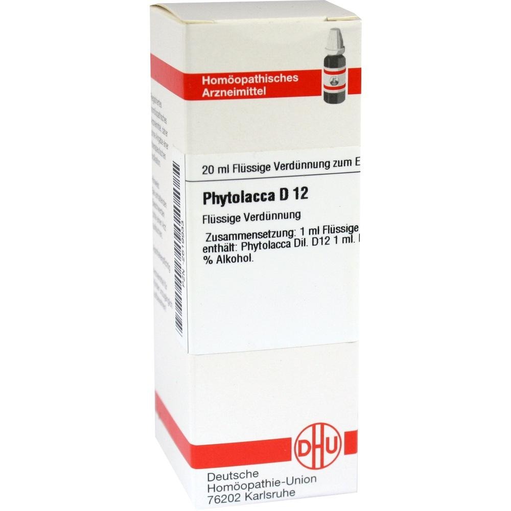Phytolacca D 12 Dilution, 20 ml