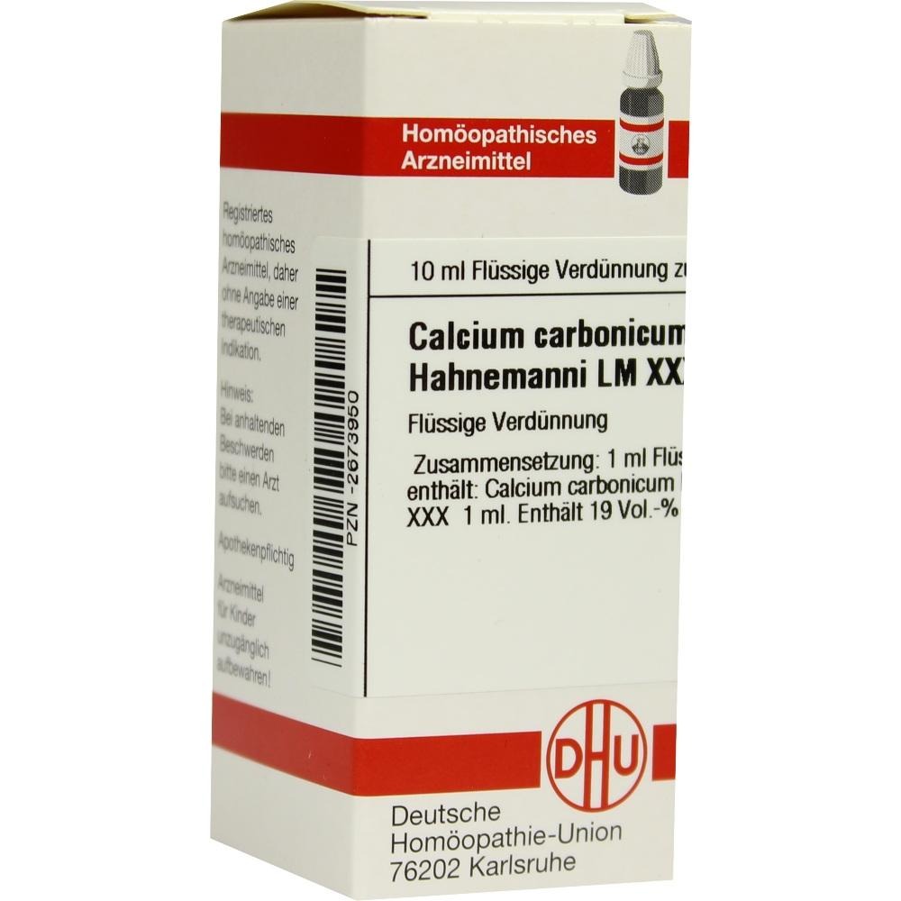 Calcium Carbonicum Hahnemanni LM XXX Dil, 10 ml
