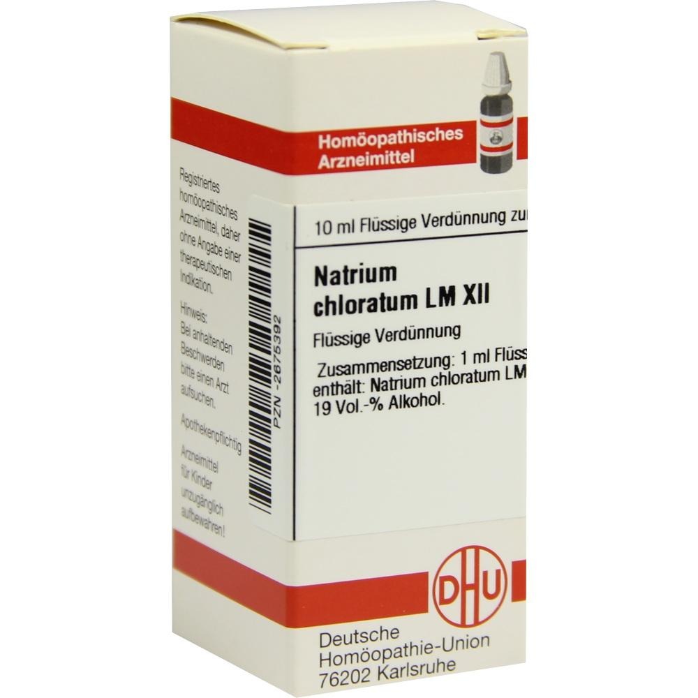 Natrium Chloratum LM XII Dilution, 10 ml