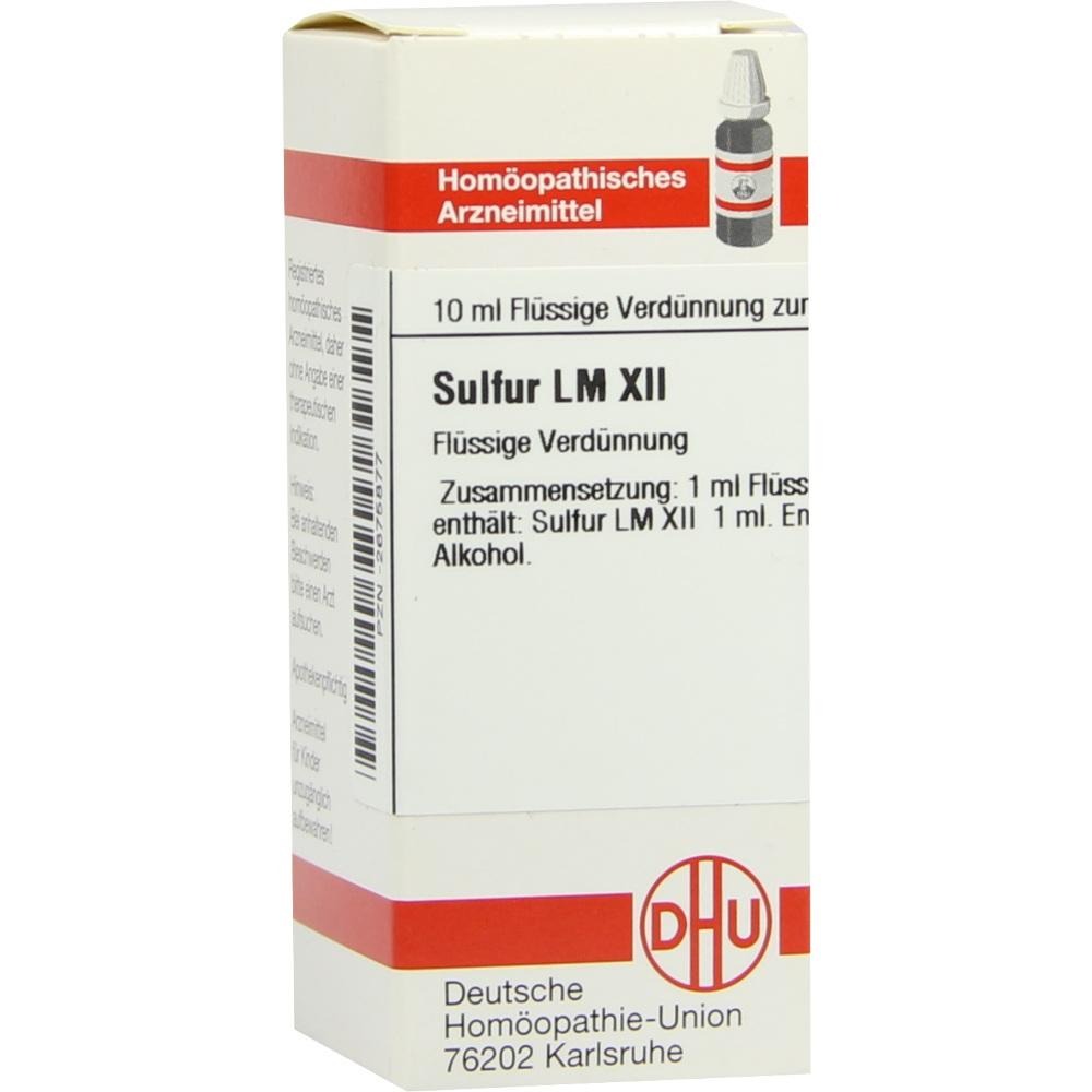 Sulfur LM XII Dilution, 10 ml