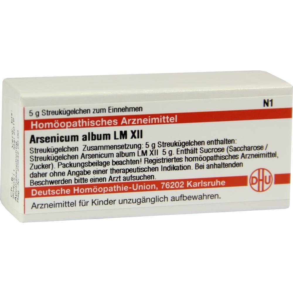 Arsenicum Album LM XII Globuli, 5 g