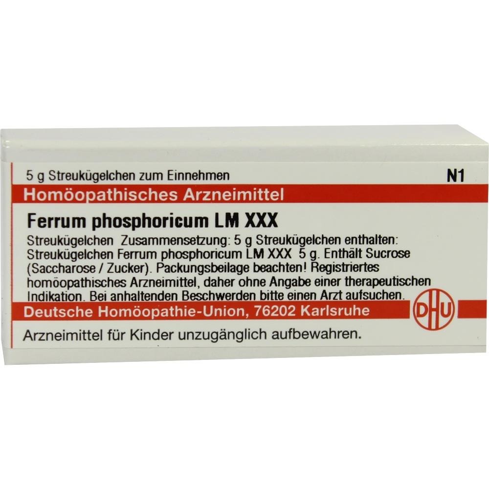 Ferrum Phosphoricum LM XXX Globuli, 5 g