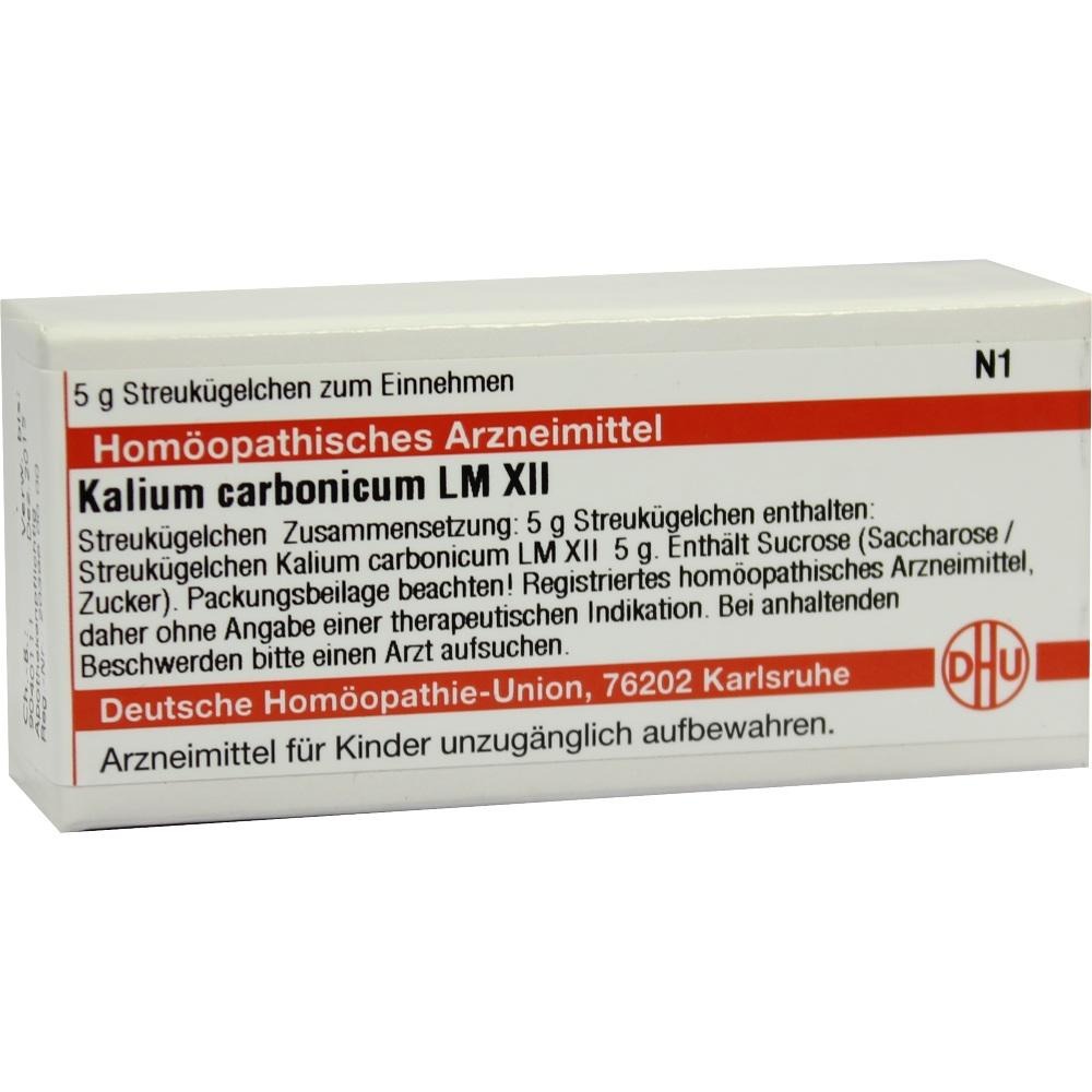 Kalium Carbonicum LM XII Globuli, 5 g