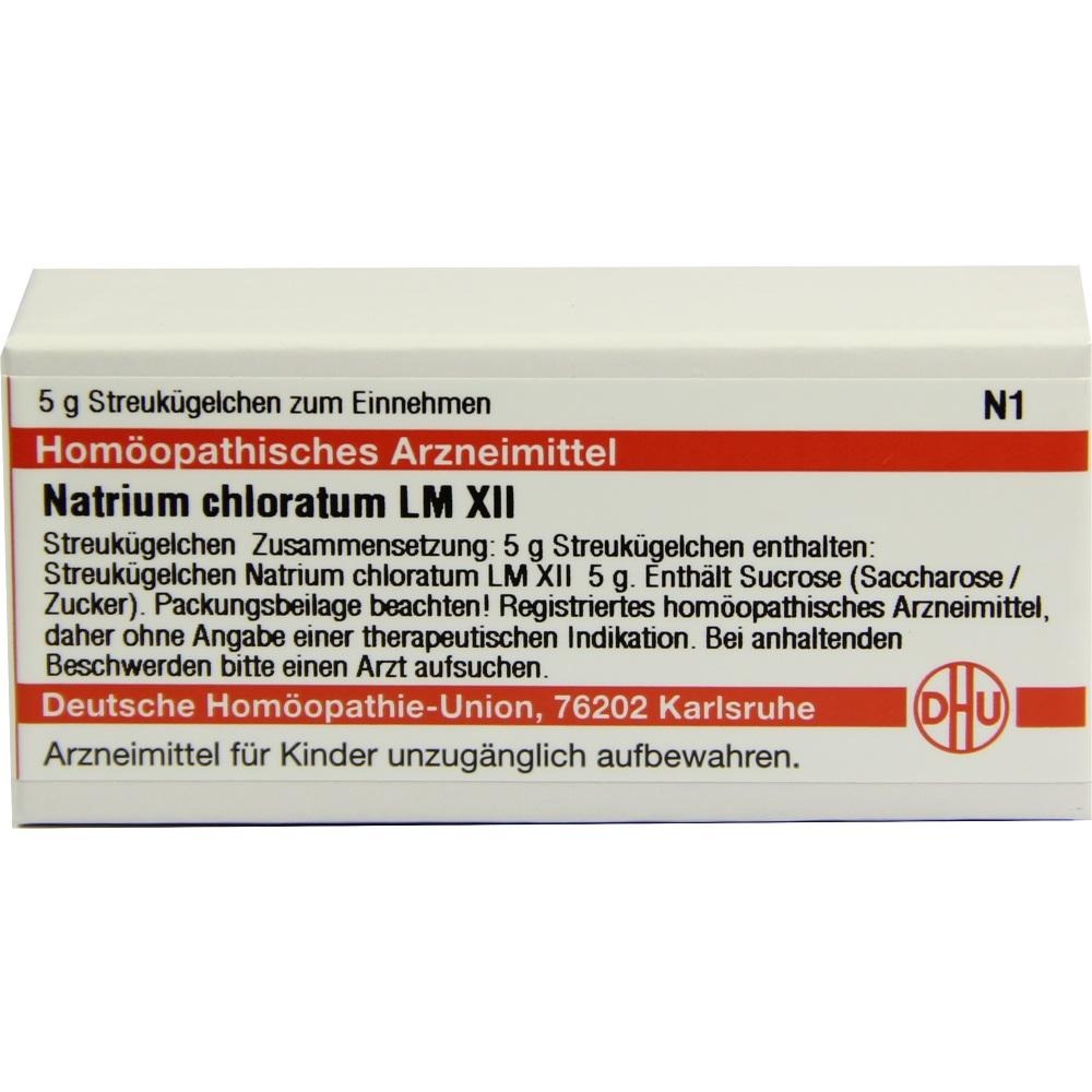 Natrium Chloratum LM XII Globuli, 5 g
