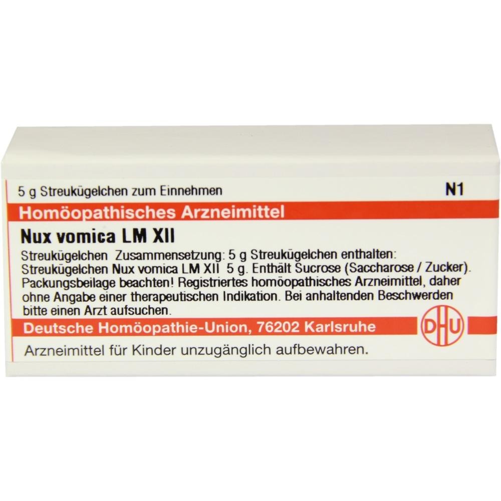 NUX Vomica LM XII Globuli, 5 g